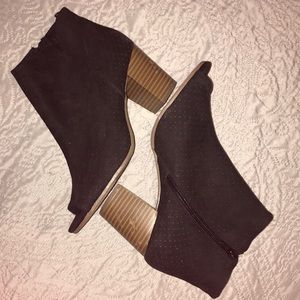 Black booties. New never worn.